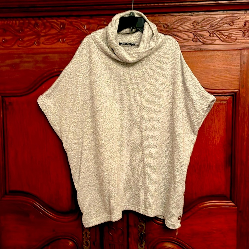 Cowl Neck Poncho